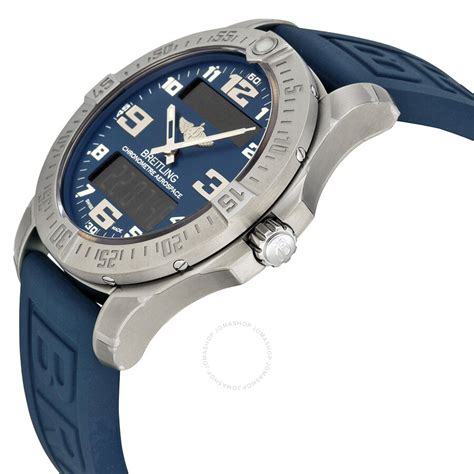 Breitling evo digital blue dial